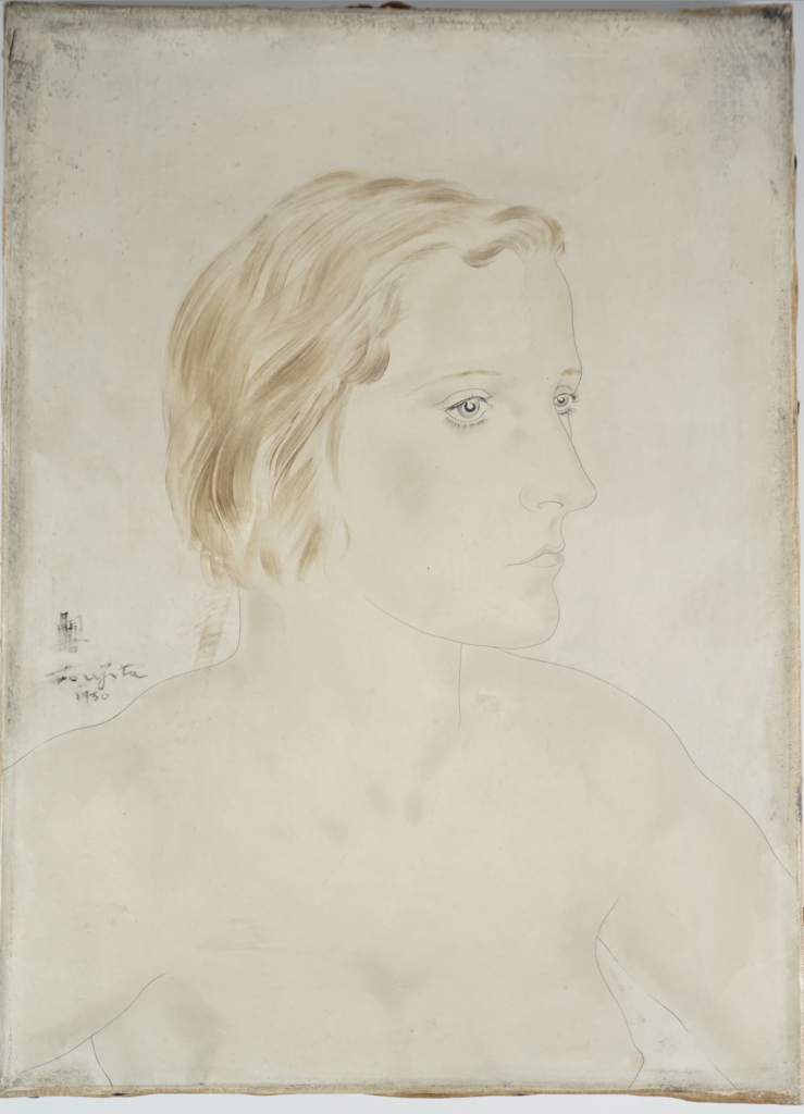 Femme de profil 1930