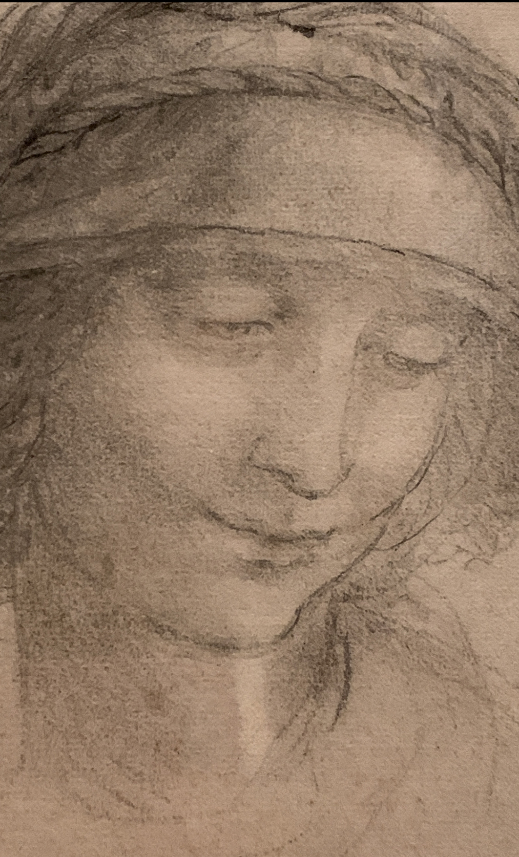 Léonard de Vinci Tête de femme 1508