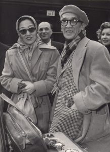 Arrivée de Foujita à Paris, 1950