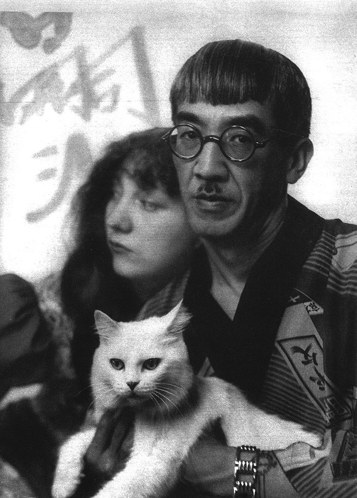 Foujita et son chat